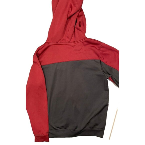 Colosseum Colorado Avalanche Youth L (16/18) Full-Zip Hoodie Jacket Red & Gray c - Picture 4 of 11